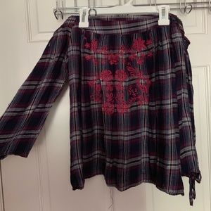 Francesca’s off the shoulder top